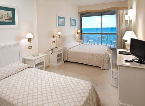 Standard Triple Room, Balcony, Sea View | View from room