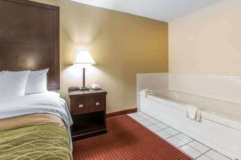 Room, 1 King Bed, Accessible, Non Smoking | Individually furnished, desk, laptop workspace, iron/ironing board