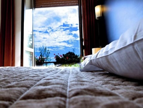 Premium bedding, memory foam beds, minibar, desk