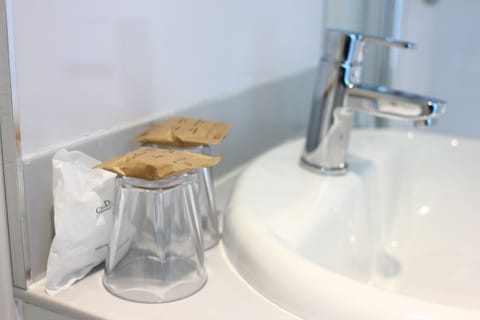 Free toiletries, hair dryer, towels, soap