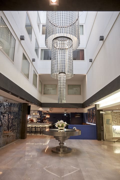 Interior entrance