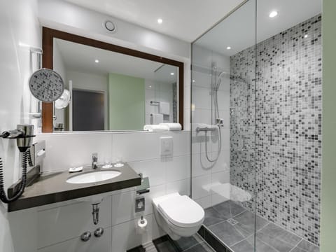 In-room safe, desk, laptop workspace, blackout drapes