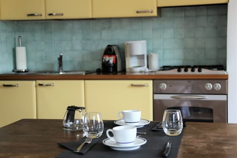 Studio, Lake View | Private kitchen | Fridge, espresso maker, coffee/tea maker, electric kettle