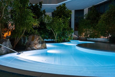 Sauna, hot tub, steam room