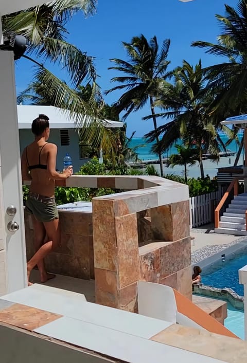 King Pool View | In-room safe, blackout drapes, iron/ironing board, rollaway beds