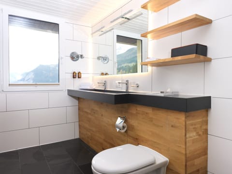 Double Room, Balcony, Mountain View (Jungfrau) | Minibar, in-room safe, individually decorated, individually furnished