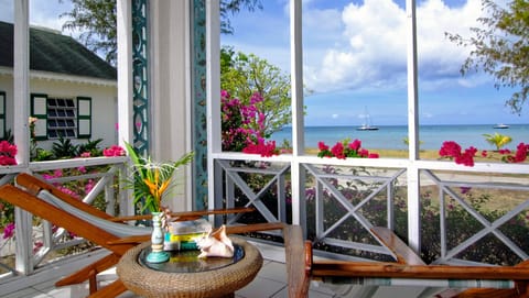 Deluxe Double Room, 2 Double Beds | Beach/ocean view