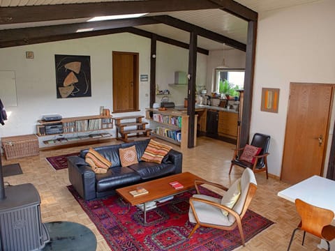 House | Living area | Fireplace