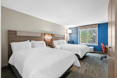 Standard Room, 2 Queen Beds | In-room safe, blackout drapes, iron/ironing board