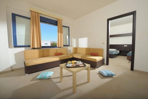 Apartment, 1 Bedroom | Living room | LCD TV