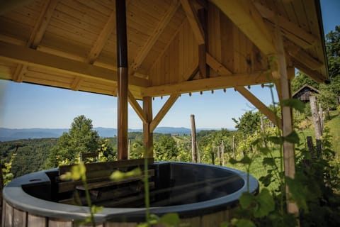 Private spa tub