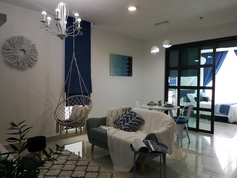 Studio - Essential Travelers Only | Living area | LED TV