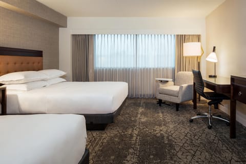 Egyptian cotton sheets, premium bedding, down comforters, in-room safe