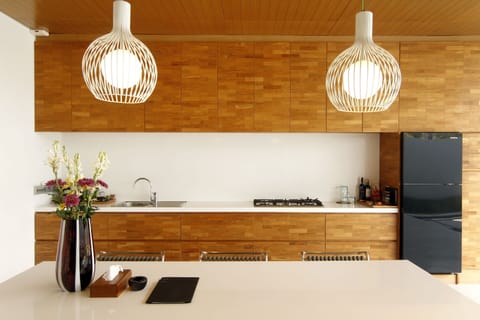 Villa, 1 Bedroom | Private kitchenette | Full-size fridge, stovetop, coffee/tea maker, electric kettle