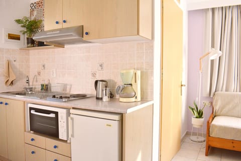 Standard Apartment | Private kitchen | Fridge, stovetop, espresso maker, coffee/tea maker