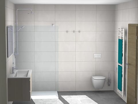 Double Room, Balcony, Lake View | Bathroom | Free toiletries, hair dryer, towels, soap