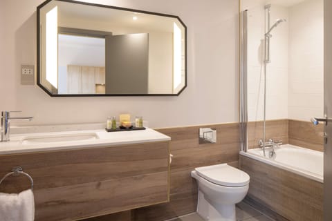 Free toiletries, hair dryer, towels, soap