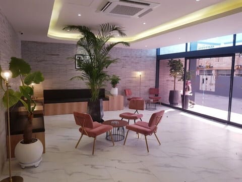 Lobby sitting area