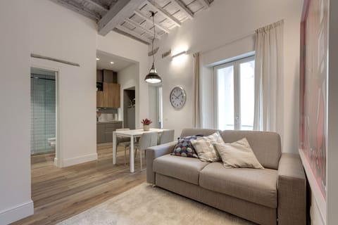 Apartment, 2 Bedrooms | Living area | LCD TV