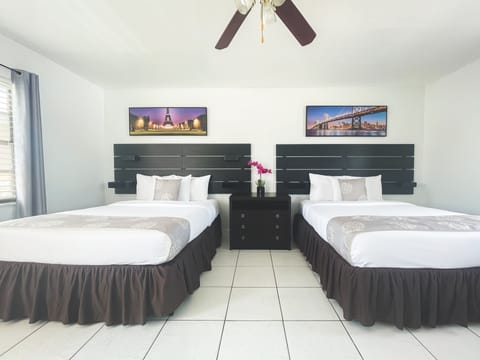 Select Comfort beds, in-room safe, iron/ironing board, free WiFi