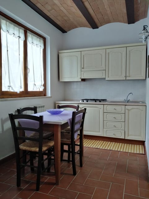 Apartment, Ground Floor | Private kitchen | Full-size fridge, cookware/dishes/utensils