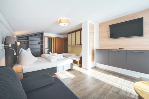 Quadruple Room, Balcony | In-room safe, blackout drapes, free WiFi