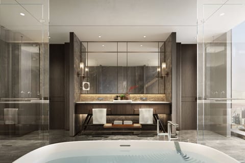 Premium Room, 1 King Bed, Club Lounge Access | 1 bedroom, minibar, in-room safe, individually decorated