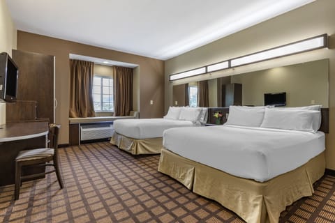 In-room safe, desk, iron/ironing board, free cribs/infant beds