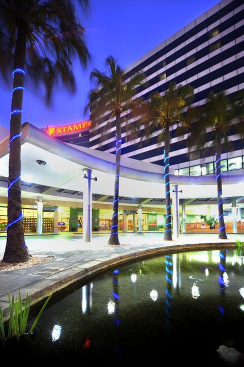 Front of property - evening/night