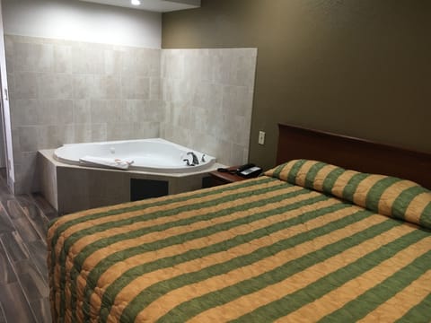 Desk, blackout drapes, iron/ironing board, WiFi