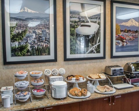 Free buffet breakfast