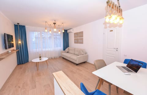 Apartment, 1 Bedroom, City View | Living room