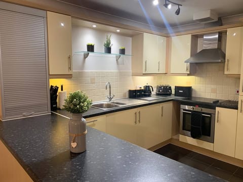 Apartment, 2 Bedrooms, River View | Private kitchen