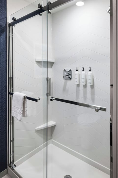 Free toiletries, hair dryer, towels, soap