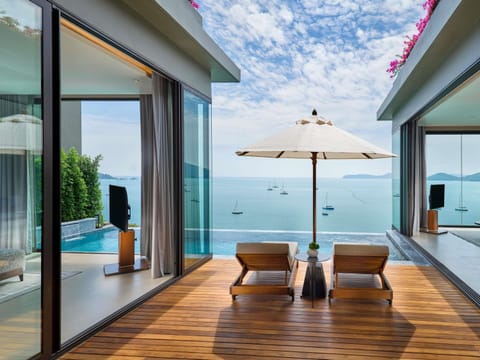 Villa, 2 Bedrooms, Sea View (24 hrs. butler service) | Beach/ocean view