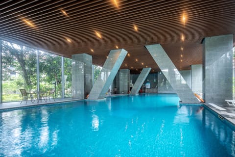 Indoor pool, outdoor pool