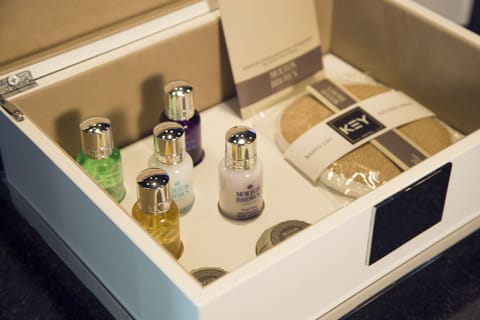 Executive Suite, 1 King Bed with Sofa bed, Terrace | Bathroom | Hydromassage showerhead, free toiletries, hair dryer, bathrobes