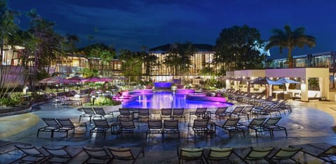 Outdoor pool, cabanas (surcharge), pool umbrellas