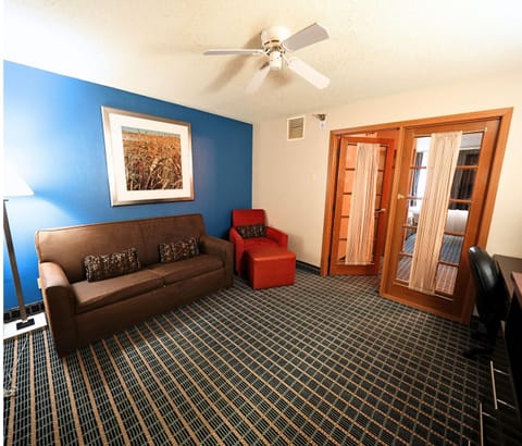 Studio Suite, 1 King Bed with Sofa bed, Non Smoking | Individually decorated, individually furnished, desk, blackout drapes