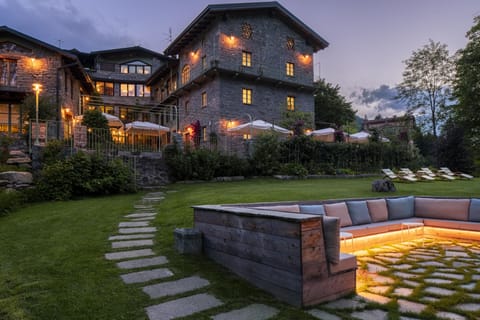 Front of property - evening/night