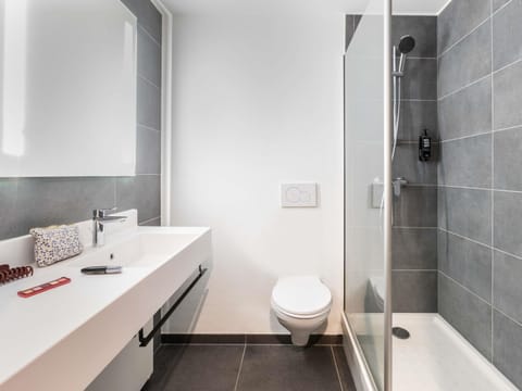 Desk, blackout drapes, soundproofing, iron/ironing board