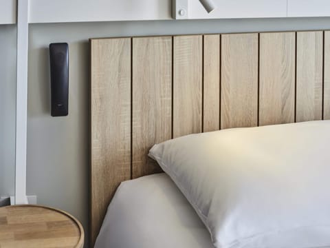 Individually furnished, desk, laptop workspace, blackout drapes