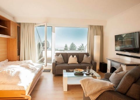 Apartment | Living area | 42-inch flat-screen TV with satellite channels, TV