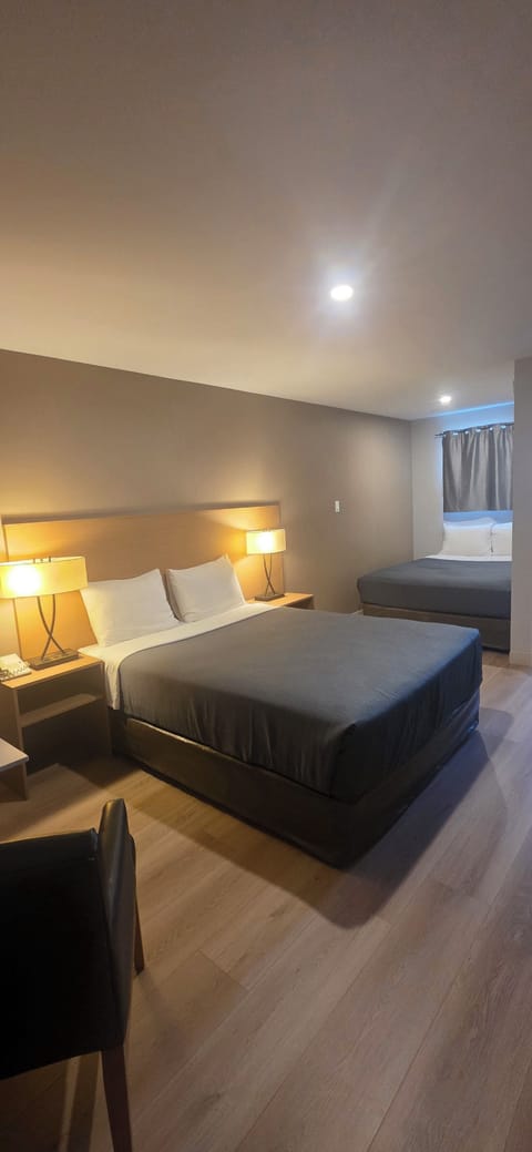 Standard Room, 2 Queen Beds | Desk, blackout drapes, iron/ironing board, WiFi (free)