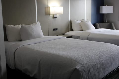 Blackout drapes, iron/ironing board, free WiFi, bed sheets