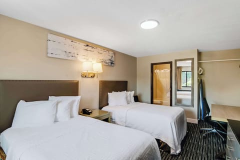 Premium bedding, down comforters, Select Comfort beds, in-room safe