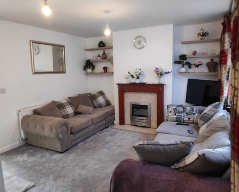 City Townhome | Living room | LCD TV