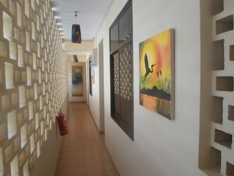 Interior entrance