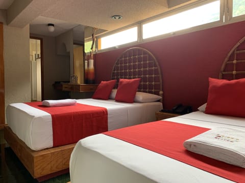 Family Double Room | Premium bedding, pillowtop beds, free WiFi, bed sheets