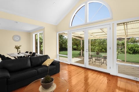 Premier House, 3 Bedrooms | Living area | Flat-screen TV, toys